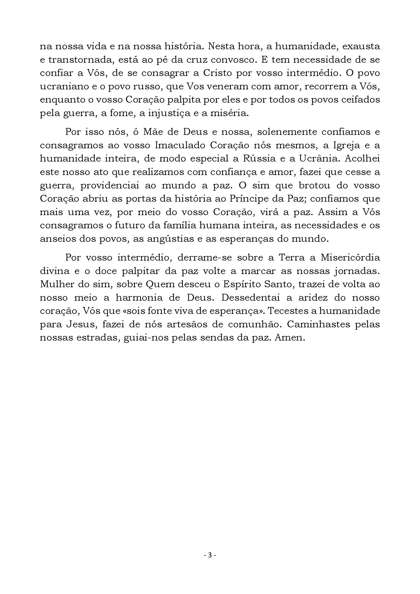 Ato de Consagração